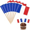 thumbnail image 1 of 100 Palillos Bandera de , Palillo de Cóctel Banderas Mini Bandera Cupcake Toppers Palillo para Comida de Fiesta Pastel Platos de Fruta Fiesta Pub Decoración, 1 of 5