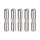 thumbnail image 1 of 5x25mm 304 Inoxidable Acero Espiga Pasadores, 5Uds Centro Estriado Plano Chaflanado Extremo Espiga Pasador, Madera Litera Cama Estante Picas Soporte Estantes Fijar Elementos, 1 of 5