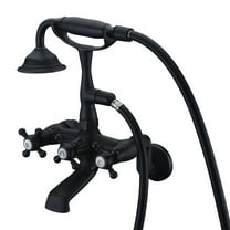 Clawfoot Tub Faucet Bronze,Wall Mount Tub Filler in Oil Rubbed Bronze Finish Sumerain