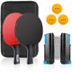 thumbnail image 1 of Set de Ping Pong portátil - Set de tenis de mesa con red Flex, 1 of 2