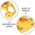 thumbnail image 2 of HEANUJJ Brake Line Clamp Motorcycle Aluminum Alloy Golden Stable Wire Fixation Clip, 2 of 8