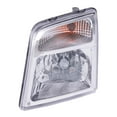 thumbnail image 3 of Miumaeov Left Driver Side Halogen Headlight Headlamp for Ford Transit Connect 2010-2013 Chrome Housing Clear Lens, 3 of 16