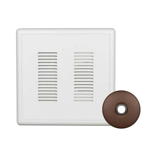 Nicor Éclairage PRCP2SBBZ PrimeChime Plus Kit de Carillon à 2 Portes avec Bouton, Bronze Architectural