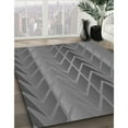 thumbnail image 2 of Ahgly Company Indoor Rectangle Patterned Gray Dolphin Gray Area Rugs, 8' x 12', 2 of 6
