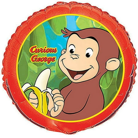 18" Foil Curious George Balloon