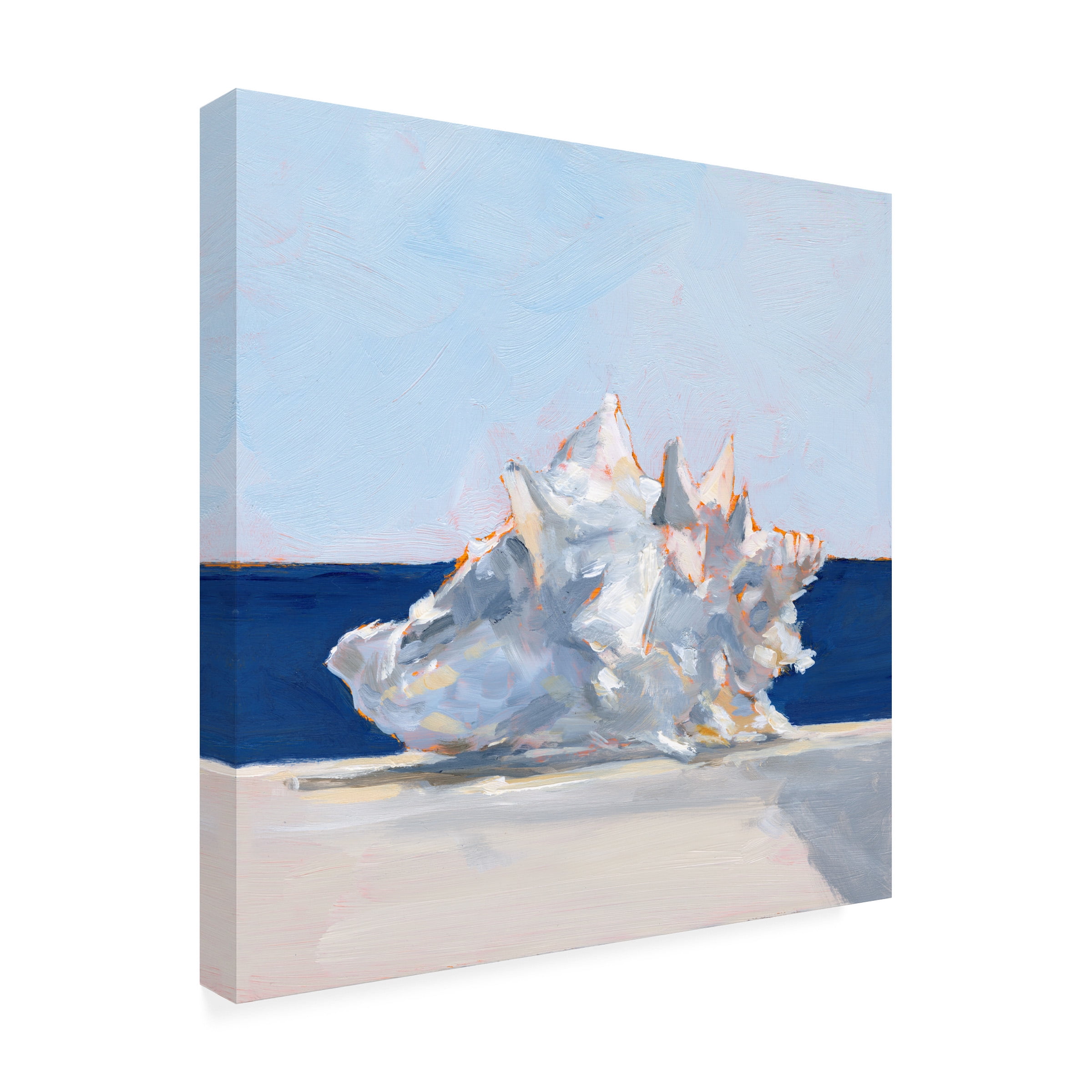 Ethan Harper 'Shell By the Shore I' Canvas Art