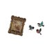 thumbnail image 5 of Soporte para fotos de pájaros florales de madera, arte antiguo para cuadros, decoración de mesa para el hogar, la oficina, el dormitorio, la boda, la, 5 of 8