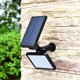 thumbnail image 5 of Toystoory Lámpara de pared solar 48 LED impermeable al aire libre patio, césped, jardín, luz de inundación, iluminación de paisaje, lámpara, 5 of 6