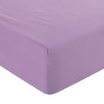 thumbnail image 1 of Unique Bargains Drap-Housse en Microfibre Brossée Protège-Matelas Violet Simple, 1 of 9