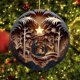 thumbnail image 5 of Decoraciones navideñas, adornos navideños, regalos de Navidad. Colgante circular con efecto de bendición de nacimiento y visión estereoscópica navideña. Adornos para coche., 5 of 6