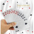 thumbnail image 2 of Silver Foil Poker Playing Cards, Waterproof Deck Poker Card with Gift Box, Perfect for Party and Game, 2 of 5