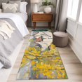 thumbnail image 6 of Country Road Kitchen Runner Rug 2x6 Washable Runners for Hallway Non Slip Abstract Art Oil Painting Pastoral Villas Large Area Rug Indoor Carpet for Bathroom Laundry Entryway Bedroom Living Room, 6 of 9