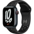 thumbnail image 2 of Apple Watch Nike Series 7 GPS + Cellular, 41mm Midnight Aluminum Case with Anthracite/Black Nike Sport Band - Regular, 2 of 4
