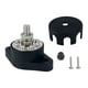 thumbnail image 1 of Bloque de distribución de energía 160A 12VDC DC48V Bloque de conexión marina para industria Negro M10, 1 of 9