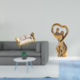thumbnail image 2 of sofá de casa de muñecas,Muebles para casa de muñecas,sofá para casa de muñecas,decoración a escala,Estatua de pareja,Figura de pareja,arte moderno,artesanía,regalo de boda,Escultura de, 2 of 8