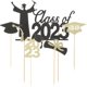 thumbnail image 2 of Congratulations 2023 Graduation Cupcake Toppers Sturdy Cake Decorations for Party Desserts 10pcs, 2 of 4