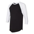 thumbnail image 2 of American Apparel Unisex Poly/Cotton 3/4 Sleeve Raglan Tee, 2 of 5