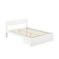 thumbnail image 5 of Boston Full Bed with Foot Drawer in White, 5 of 5