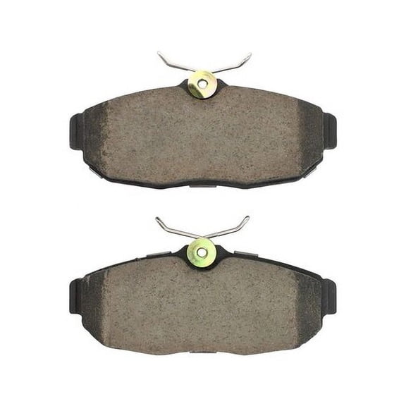 Mpa Electrical 1003-1082C Quality Built Disc Brake Pad Set   Black Series,