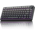 thumbnail image 2 of AULA F75 Pro Wireless Mechanical Keyboard,75% Hot Swappable Custom Keyboard with Knob,RGB Backlit,Pre-lubed Reaper Switches,Side Printed PBT Keycaps,2.4GHz/USB-C/BT5.0 Mechanical Gaming Keyboards, 2 of 9