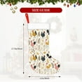 thumbnail image 4 of Naloa Cartoon Chickens Christmas Stockings Decorations, Xmas Ornaments, DIY Personalized Farmhouse Decor for Home Family Party Tree, 4 of 7