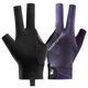 thumbnail image 1 of Guantes de billar antideslizantes y transpirables, cómodos para jugadores de billar de tres dedos, 1 of 8