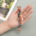 thumbnail image 2 of Dwitch Beaded Bracelet Strap Compatible with Apple Watch Band 42/44/45/46/49mm Series 10/9/ 8/7/SE/Ultra,Women Fashion Pearl Stretchy Jewelry Strap for iWatch Bands Series 10 9 8 7 6 5 4 3 2 1,E, 2 of 4