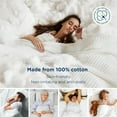thumbnail image 5 of 100% Cotton Blanket King Size for Bed - Breathable and Soft, 5 of 5