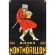 thumbnail image 1 of Chapa Montmorillon Metal Vintage Pintura Hierro Rectangular Pared 30x40cm, 1 of 9