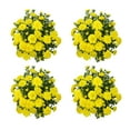 thumbnail image 7 of Expert Gardener 1 Quart Yellow Mum Live Plants (4 Pack) with Grower Pots, 7 of 7
