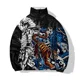 thumbnail image 2 of Abrigo informal de algodón de invierno para hombre, parka, ropa de calle Harajuku, chaqueta con estampado de tigre y león, chaquetas para hombre, ropa para hombre, abrigos fríos, 2 of 5