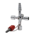 thumbnail image 2 of quatre en un Llave funciones Multiherramientas Herramienta de mano Herramienta de electricista para gabinetes de medidores eléctricos de gas, 2 of 7