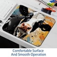 thumbnail image 6 of Cattle Printed Square Desk Pad Mouse Pad Desk Mat Non-Slip Rubber Bottom – 8.3x9.8 Inch – Suitable for Office and Gaming, 6 of 6