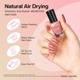thumbnail image 4 of Morovan Brown Nail Polish Set: Fall Nail Polish Kit Regular Air Quick Dry Autumn Fingernail Polish Pack for Women Gift, 4 of 8