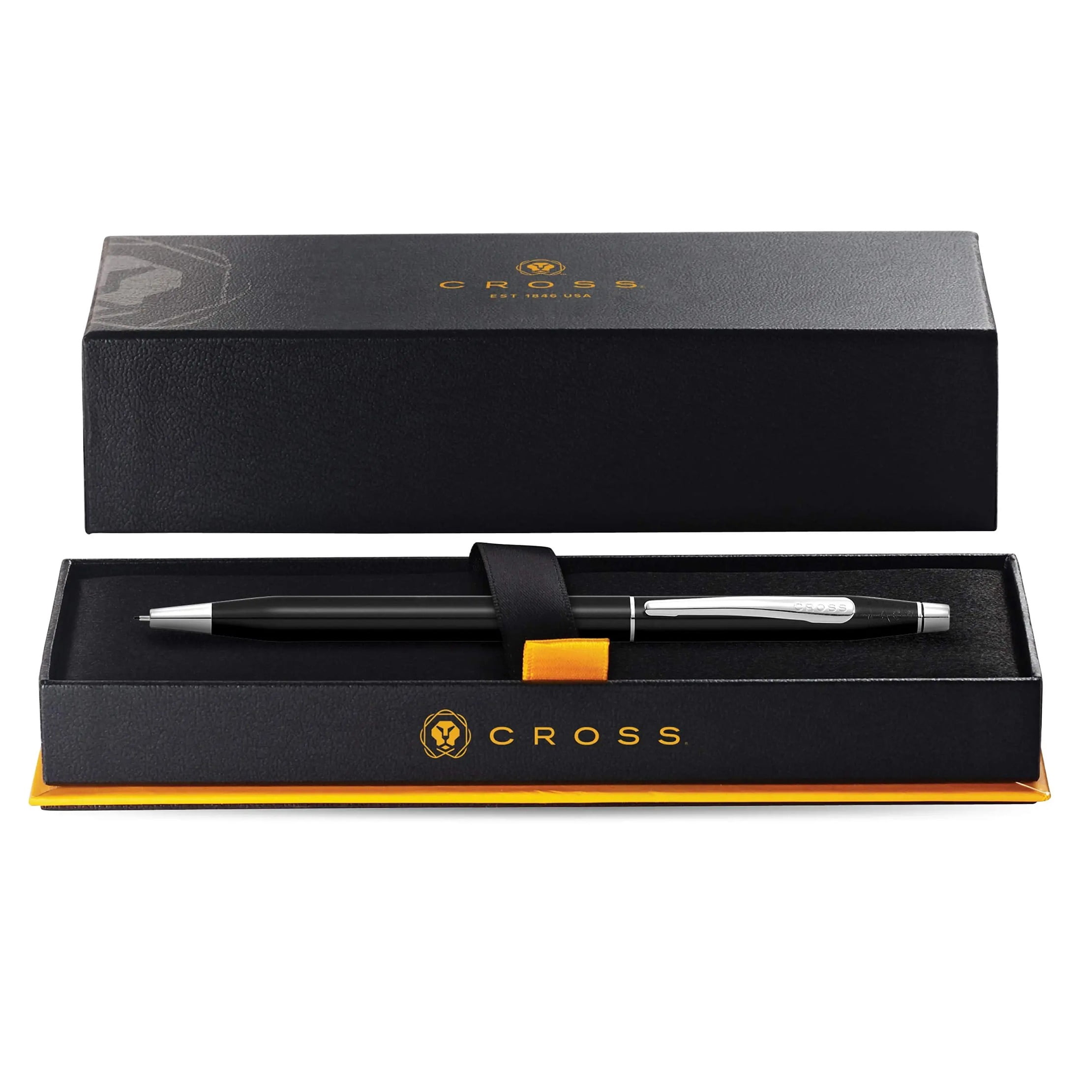 Cross Classic Century Black Lacquer with Polished Chrome Appointments 0.7mm Pencil
