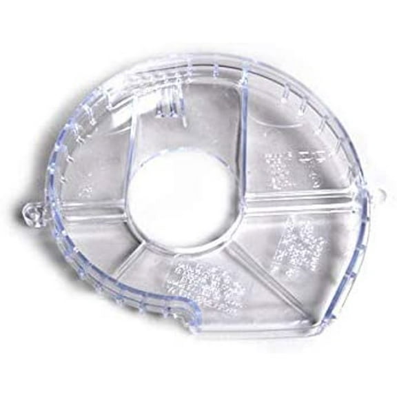 Replacement Part For Eureka Sanitaire Upright Vacuum Fan Scroll Clear Cover Part - 13770-1