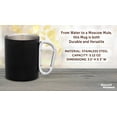 thumbnail image 4 of Stainless Steel Mugs with Carabiner Handle 10 oz. Set of 10, Bulk Pack - Perfect for Coffee, Soda, Other Hot & Cold Beverages - Black, 4 of 5