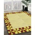 thumbnail image 3 of Ahgly Company Machine Washable Indoor Rectangle Transitional Sedona Brown Area Rugs, 2' x 5', 3 of 7