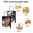 thumbnail image 4 of 16 Pcs For Mighty Morphin-Themed Party Favor Bags – Candy Gift Bags with Handles for Birthday Decorations and Celebrations, 4 of 5