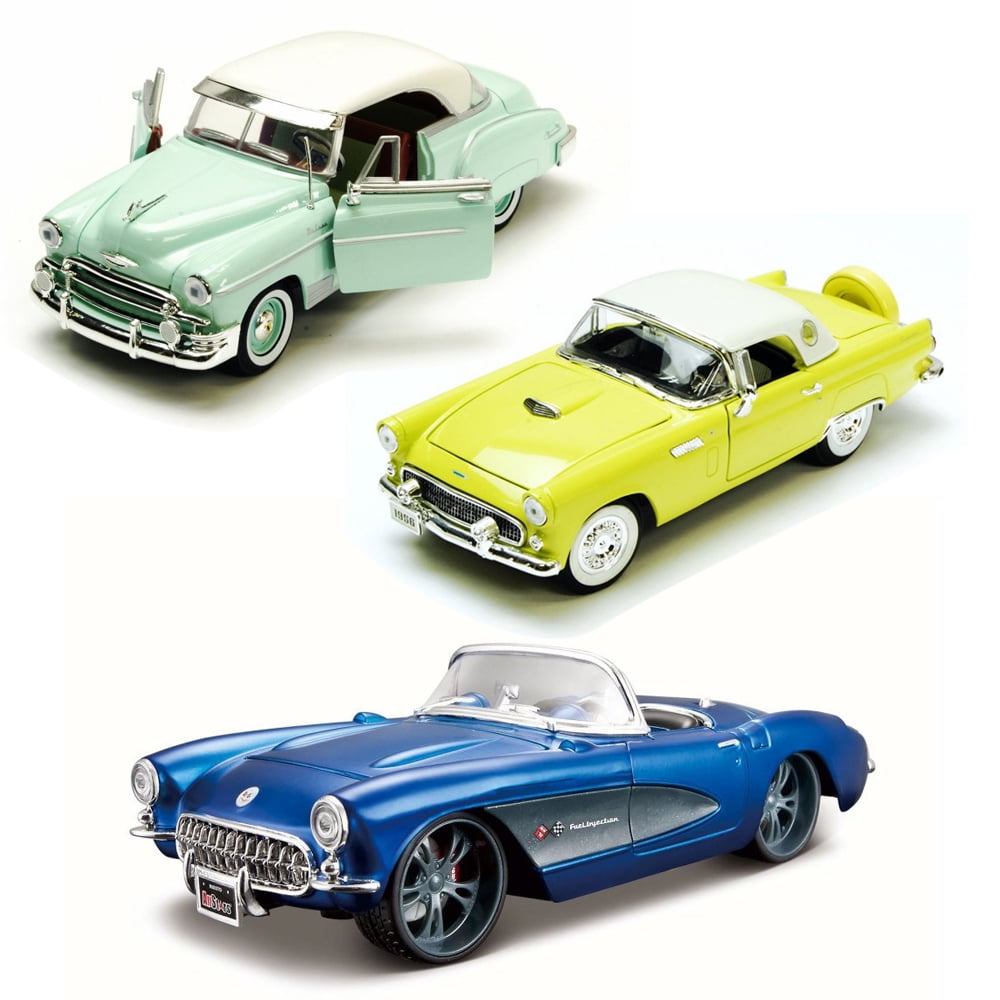 Best of 1950s Diecast Cars - Set 30 - Set of Three 1/24 Scale Diecast ...