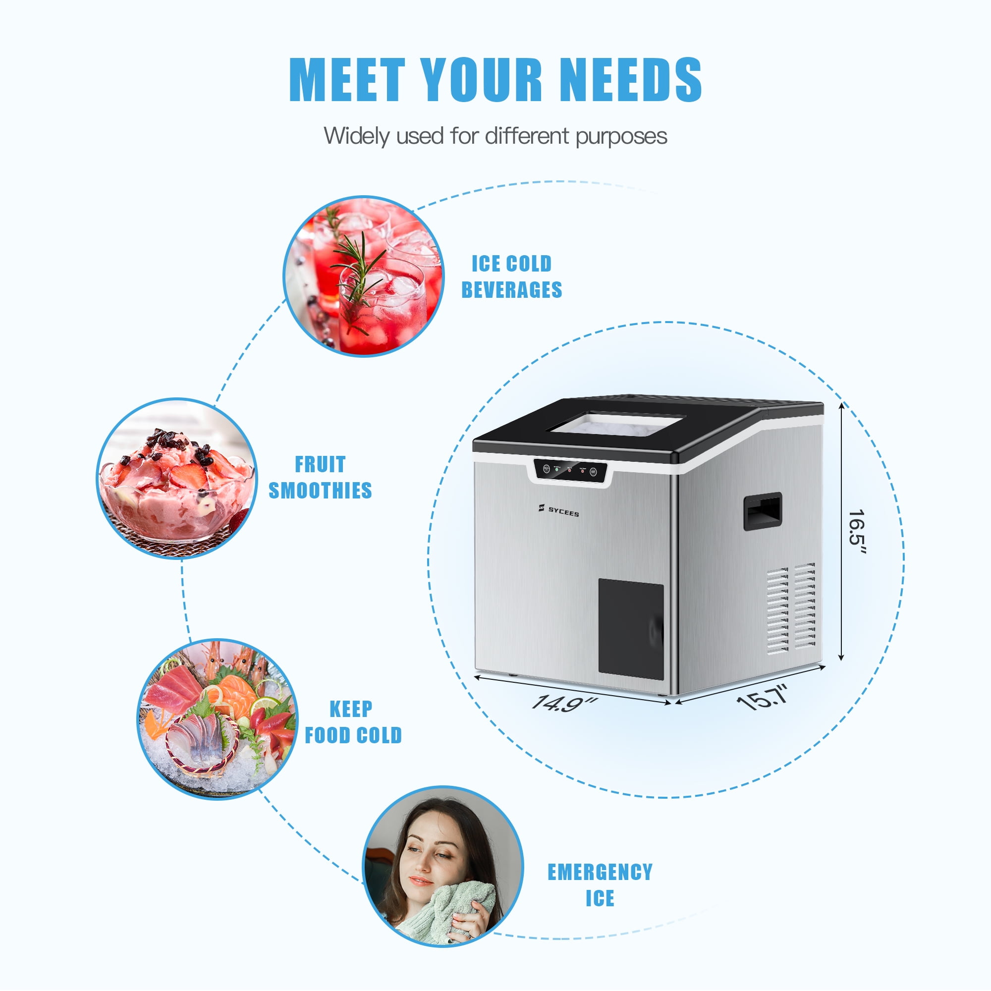 countertop ice shaver