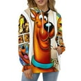 thumbnail image 5 of Scooby Doo Unisex Adult Sweatshirt Novelty Hoodie 3D Print Casual Sweater Jacket Pullover Hoodie Fall Winter Clothes 5XL, 5 of 8
