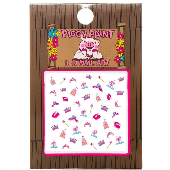 Piggy Paint Princess Nail Art