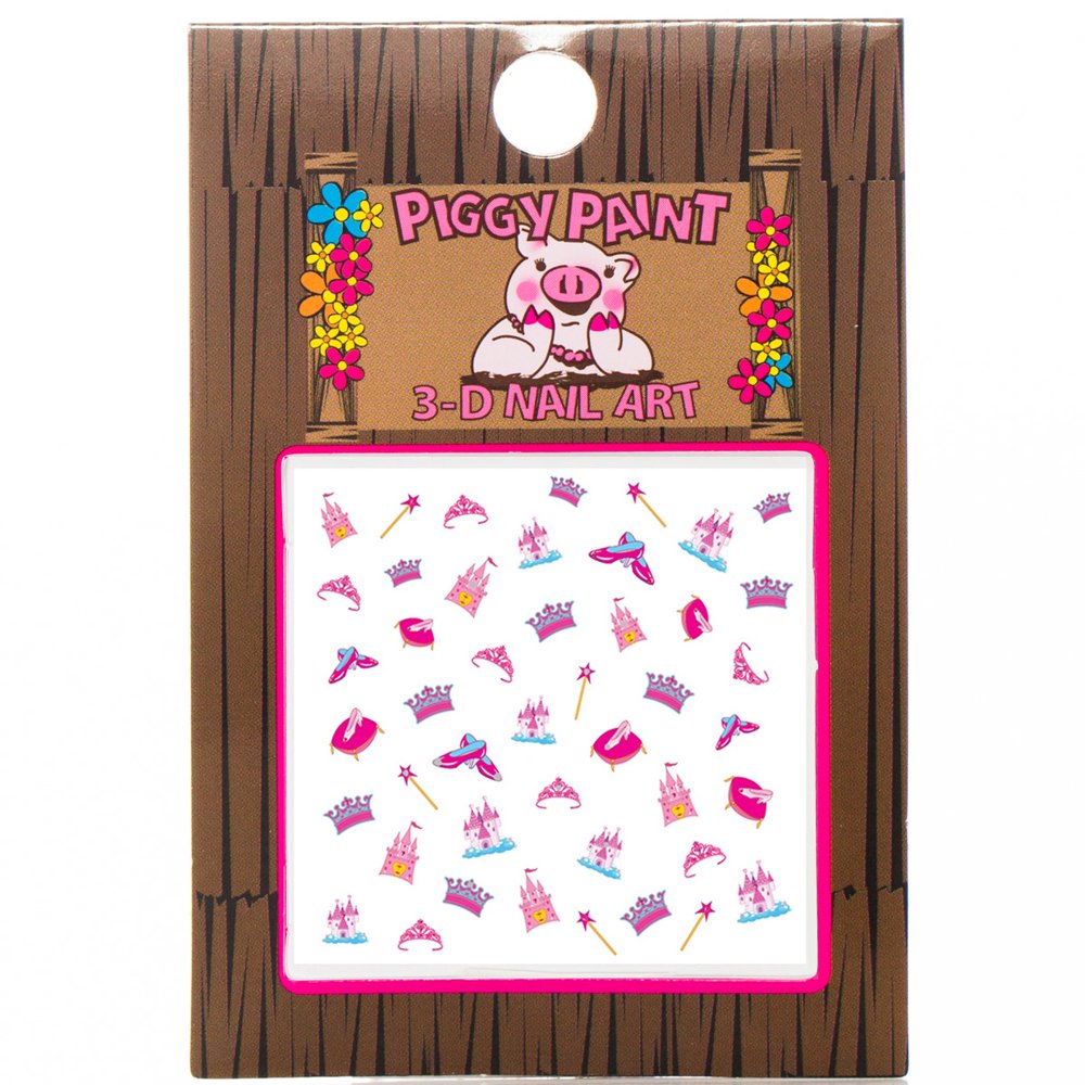 Piggy Paint Princess Nail Art