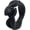 Black, variant on Silicone Wedding Rings for Women by Rinfit - Round Diamond - Rubber Band Replacement