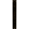 thumbnail image 5 of Ekena Millwork 2"W x 12"D x 15"H Fleur De Lis Wrought Iron Bracket, (Triple center brace), Antiqued Bronze, 5 of 8