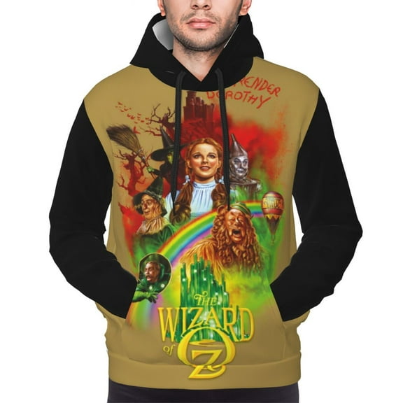 Unsiex Wizard of O Hoodie Cartoon Pullover Hoodies 3D Graphic Hooded Sweatshirts For Men Women