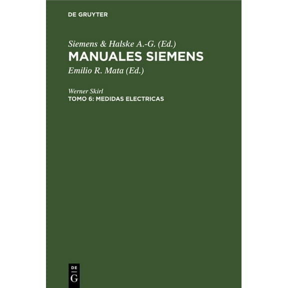 Medidas Electricas, (Hardcover)