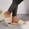 thumbnail image 5 of Fuzzy Slippers Ofreoo Women's Fashion Casual Winter Home Indoor Cotton Slippers, 5 of 8