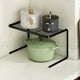 thumbnail image 1 of Estantes para gabinetes de cocina, estante de almacenamiento para mostrador, estante para especias de cocina, estante para baño, dormitorio, escritorio, estante de encimera apilable que ahorra espacio, 1 of 6